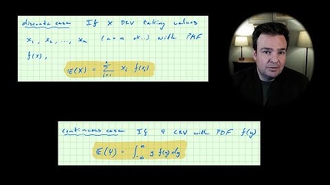 Probability Lecture 17: expected values of random variables and independence of random variables
