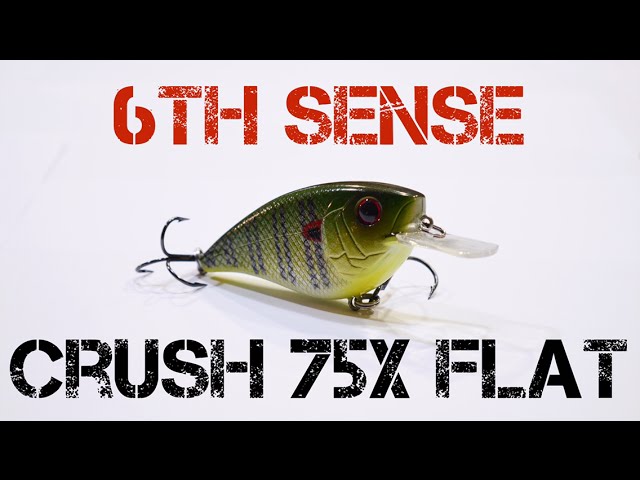 Lure Review- 6th Sense Crush 75X Flat 