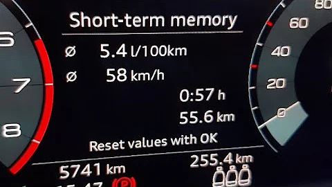 How to RESET FUEL CONSUMPTION on AUDI A1, A2, A3, A4, A5, A6, A7, A8, Q2, Q3, Q5, Q7, Q8