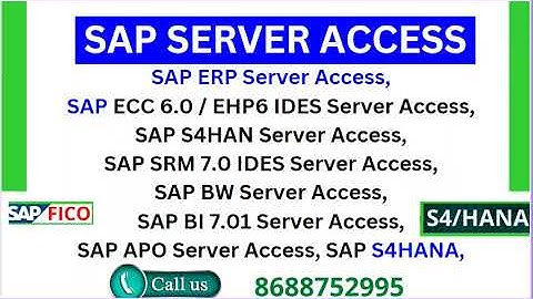 SAP Server for Practice and How to install VMware and Configure with SAP ECC6 0 EHP7