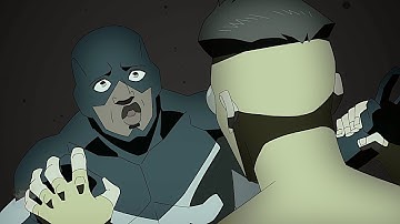 Invincible vs. Night Boy (Robin from Batman) Season 2 Episode 2 Shadowverse