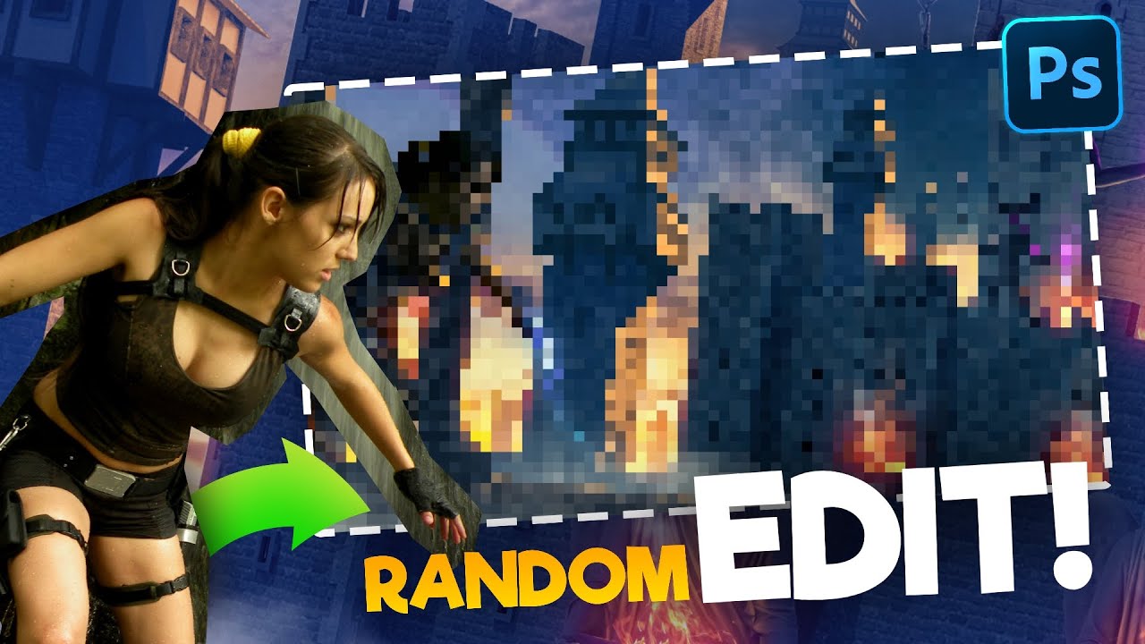 I however edited Random photos into a Epic scenery ! - YouTube