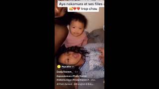 Aya Nakamura s’amuse avec ses filles chou️#trending #viralvideo #pourtoi #buzz #ayanakamura #shorts