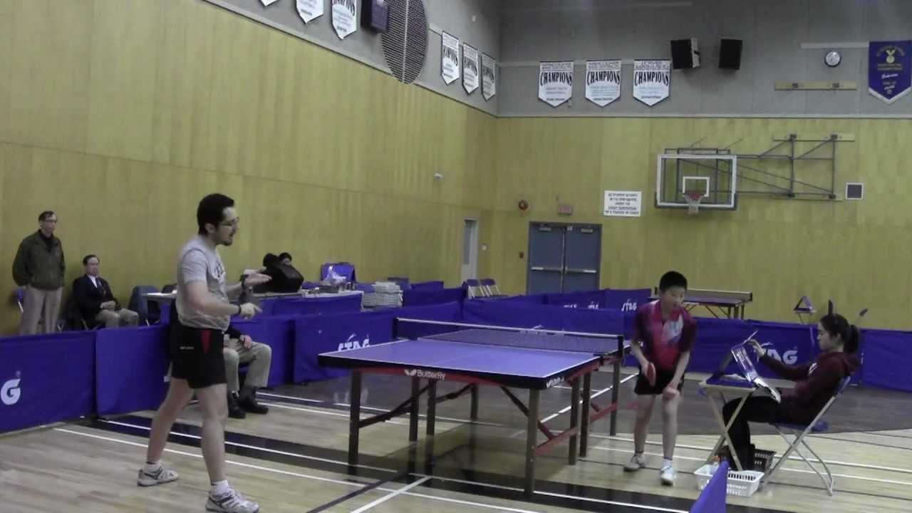 2013 January 12 Richmond Open Table Tennis Davood Hasanloo Winner