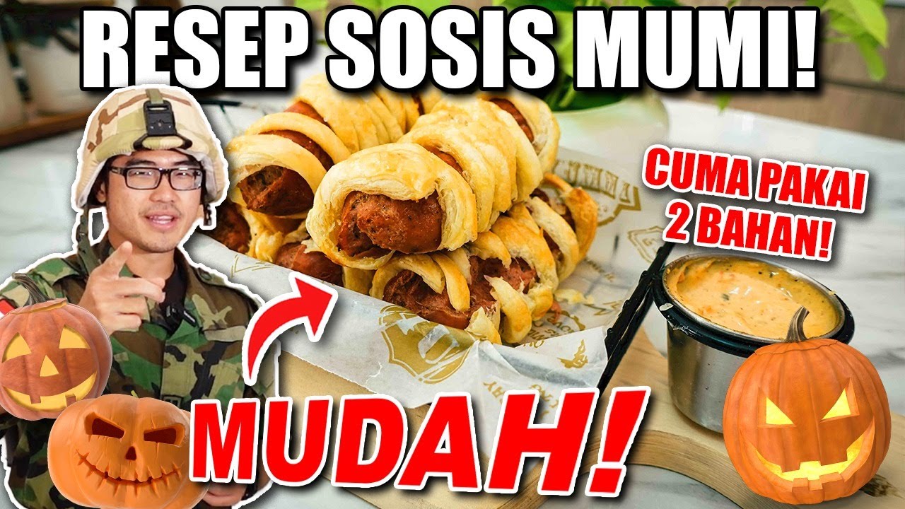 Cuma Modal Dua Bahan, Ini Dia Resep Mummified Sausage Simple ala Bryan untuk Bekal Anak!