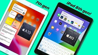iPad 8th vs 7th gen - Test! (A10 vs A12) - YouTube