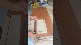 Simulasi base track saw sebelum perakitan #woodworking #project #diy #tracksaw #furniture