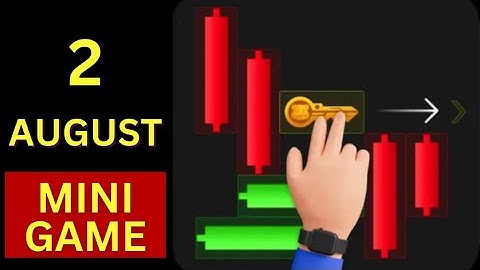 Hamster Kombat Mini Game 2 August || Claim Hamster Kombat Key