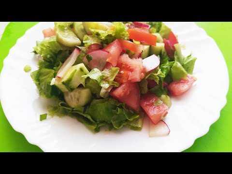 #Салат 'Весенний' 🥗 #салат #праздничныйсалат