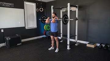 Front Squat Eccentric Isometrics