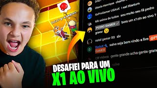 INVADI UMA LIVE E CHAMEI PARA UM X1 AO VIVO NO STUMBLE GUYS DESAFIO NO BDL!