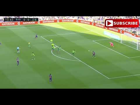 Barcelona VS Eibar GOL MESSI 1 0