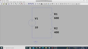 How to measure voltage across each resitor when two resistor connected in series on ltspice