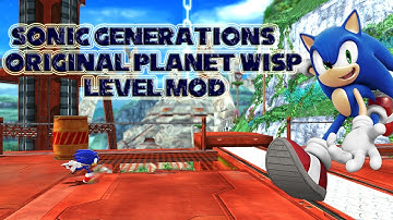 Sonic Generations (PC) Original Planet Wisp:Act 1,Act 2,Act 3