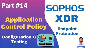 Sophos Endpoint protection – Application Control Policy Configuration & Testing