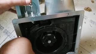 DIY how to install Panasonic Whisper bathroom ventilation fan model FV-0810RSL1
