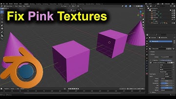 fix pink textures in blender (missing textures)