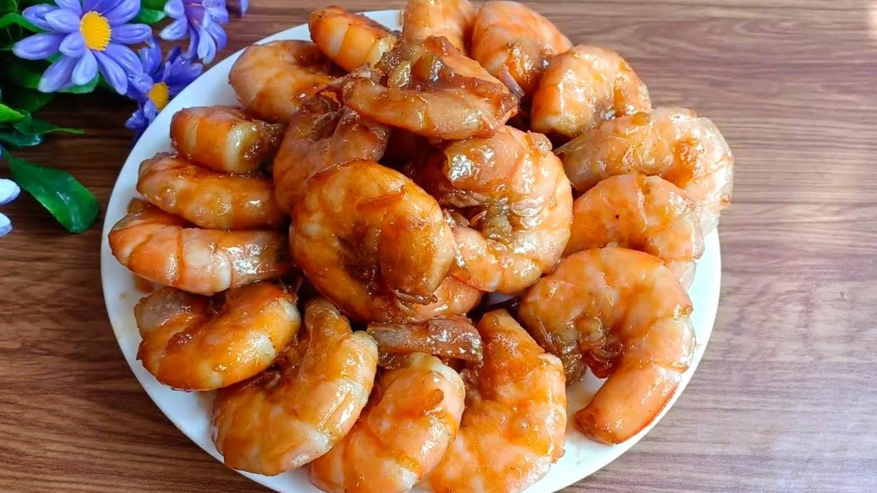 Cách làm Tôm Rang Mặn Ngọt món ngon cho bữa cơm gia đình - TÔM RIM - Tú ...