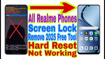 All Realme Hard Reset Not Working/Free Tool Remove Screen Lock | New Trick 2025 | Reset Phone Lock