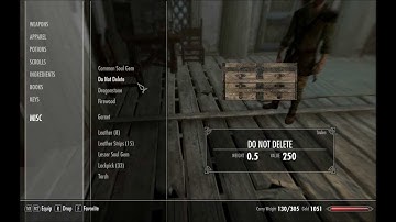 Skyrim - Do not Delete? Hidden chest in Whiterun