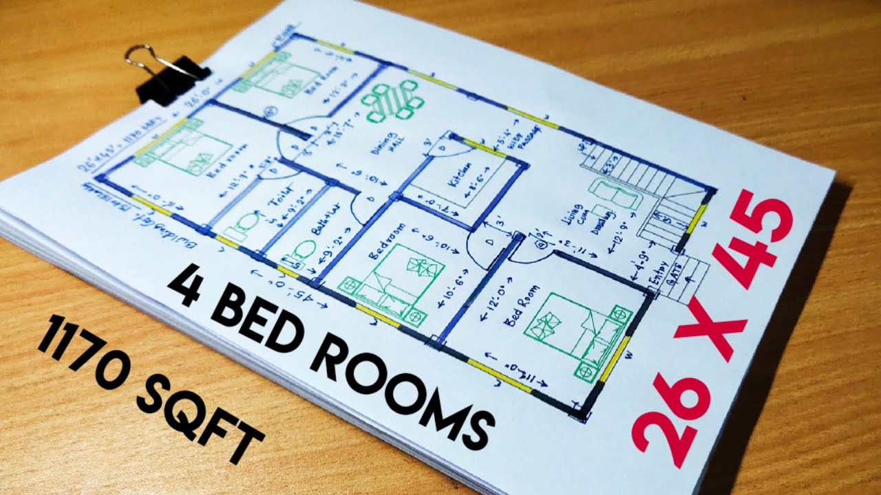 Featured image of post 4 Bedroom House Ghar Ka Naksha 4 Room / 1.3 यूपी भू नक्शा पोर्टल से क्या क्या जानकारी ली जा सकती है?
