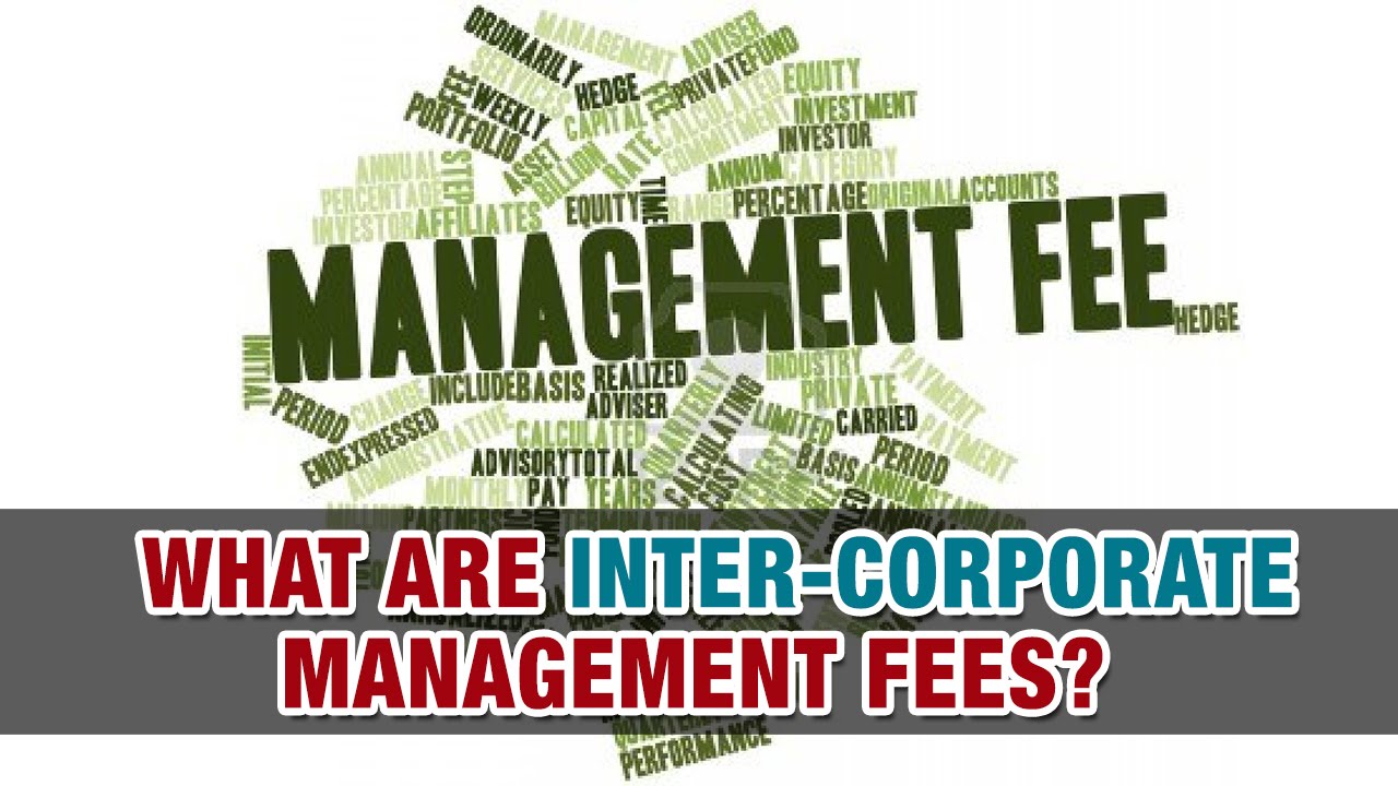 What are inter-corporate management fees? - YouTube