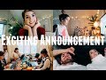 EXCITING ANNOUNCEMENT & FEELING PRODUCTIVE