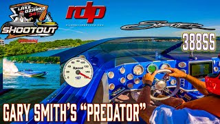Skater 388SS - Gary Smith's "Predator" 187 MPH LOTO Shootout Run 2022
