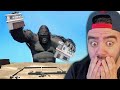 KING KONG KANLI EVI PARÇALADI GTA 5 DE