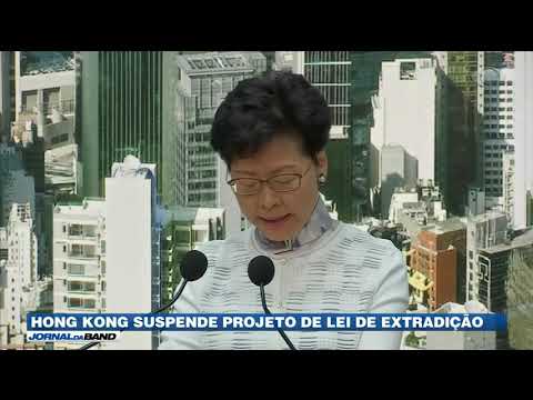 Vídeo: Projeto De Extradição De Hong Kong Retirado Após Protestos