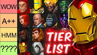 BEST Heroes TIER LIST (June, 249 Characters) - Marvel Future Fight