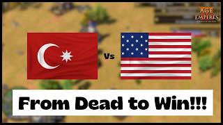 Age of Empires 3- Ottoman Vs USA | [UNCS] Tabben Vs [HvNy] Autisticbaboon | Aoe3 DE | 1v1 Pros | 4K