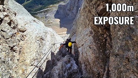 13 HOUR HARDCORE CLIMB: The Epic Via Ferrata to the Summit of Civetta