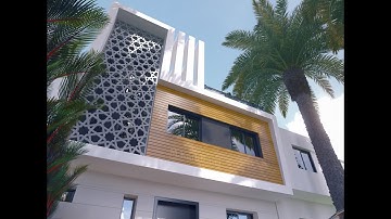 Exterior architectural visualisation: UE4 realtime archviz (RTX)