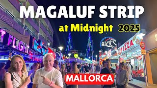 Magaluf Strip at Midnight 2025 | I Was SHOCKED at the End
