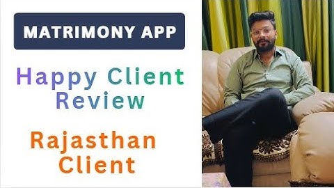 Matrimonial App Happy Client Review | RAUNIX