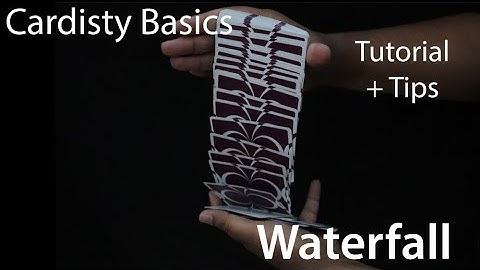 Cardistry Basics - Waterfall Tutorial & Tips / Beginners Cardistry