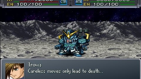 Super Robot Wars Alpha Gaiden - Gundam Heavyarms Custom Attacks