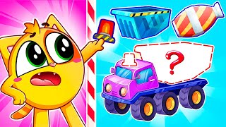 Construction Vehicles Got A Hurt |  Vehicles Assistants Songs for Kids by Toonaland