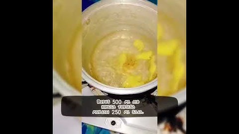 Cara Mudah mengolah Jamu Jahe Merah Bakar.