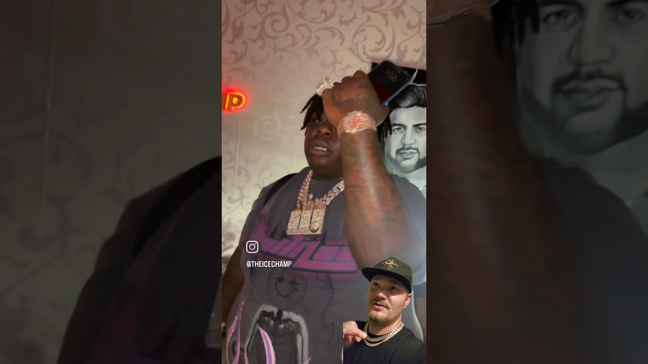 Подвеска Iced Out Skyline появилась в Instagram The Ice Champ! 🔥 или Na? 