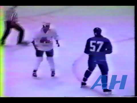 NHL Sep. ?, 1991 Stephane Charbonneau,QUE v #57,QUE (TC) Quebec Nordiques