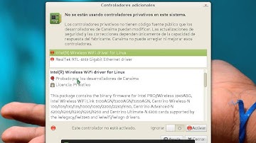 canaima 4.1 recién instalada instalando el wifi