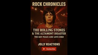 The Rolling Stones & The Altamont Disaster | Rock Chronicles  The Day Peace and Love Died!