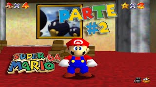 JUGANDO MARIO 64! CONSIGO LAS ESTRALLAS 4-5-6 PRIMER MUNDO.