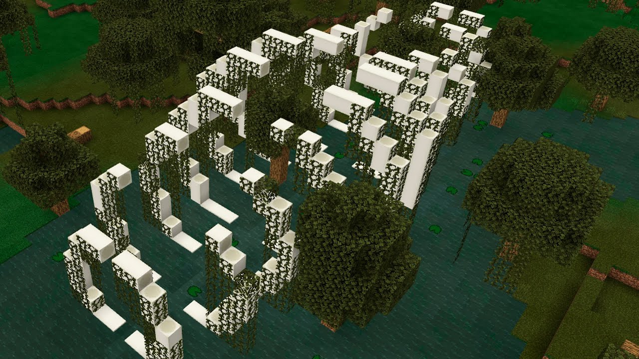 ЕЩЕ один ЗАТЕРЯННЫЙ ДАНЖ на БОЛОТЕ в МАЙНКРАФТ ПЕ 1.15.0.54 | Факты Майнкрафт ПЕ | Концепты