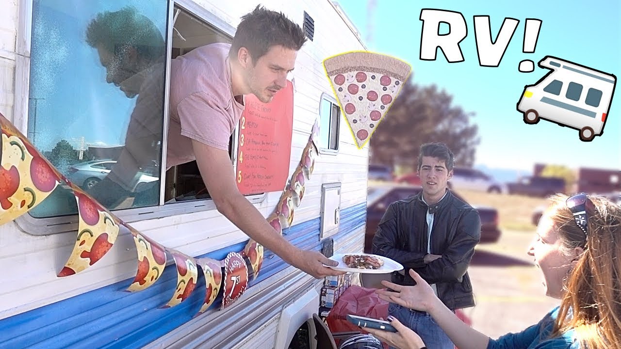 pizza party menu RV PIZZA TRUCK POP UP SHOP!