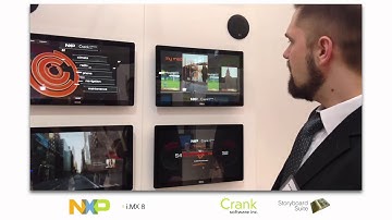 NXP i.MX 8 eCockpit and Storyboard | Crank Software Sample GUI Demo