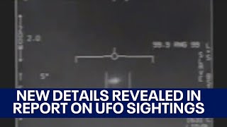 U.S. Government releases report on UFO sightings