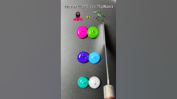Squid Game & Poppy playtime 4 Guess the mixed colors #satisfying#poppyplaytimechapter4 #sharkzhan